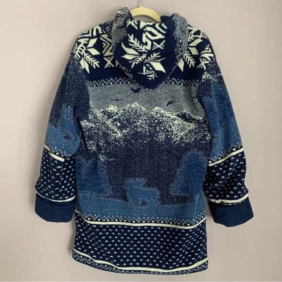 Vintage Northern Reflections fleece winter jacket - Picture 3 of 6